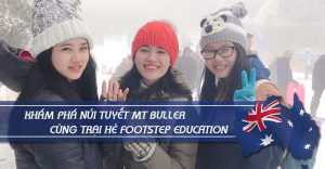 Khám phá núi tuyết Mt Buller cùng trại hè Footstep Education